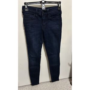 True Religion Women's Halle Mid Rise Super Skinny‎ Jeans Size 23